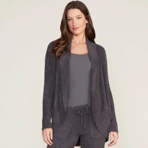 Barefoot Dreams CozyChic Lite® Ribbed Cardigan Duster Style 452 (M)